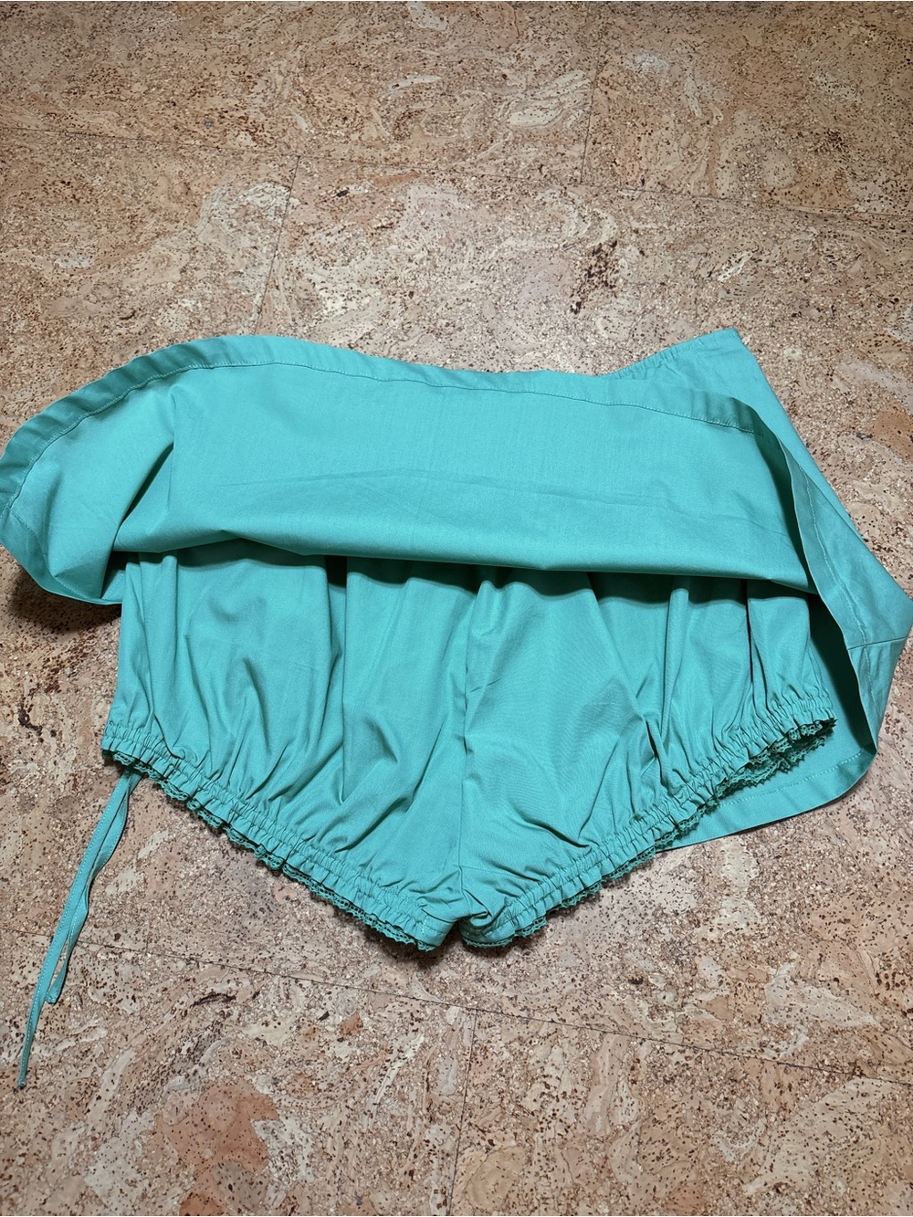 Free People Free-Est 100% Cotton Cherie Skort NWT Pastel Grass Sz M - Picture 6 of 13
